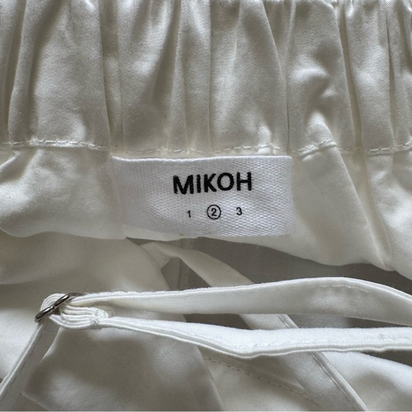 Mikoh White Sakura Midi Summer Dress in Bone Color size 2 / M - Picture 9 of 11